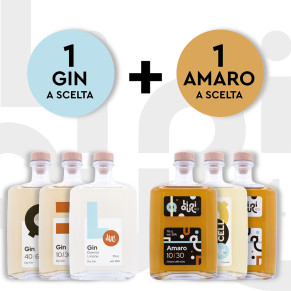 1 Amaro + 1 Gin  - Liquorificio 4.0
