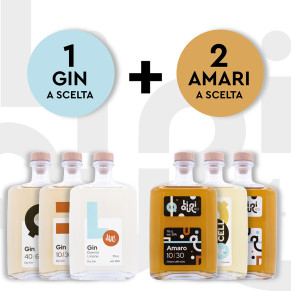 2 Amari + 1 Gin  - Liquorificio 4.0