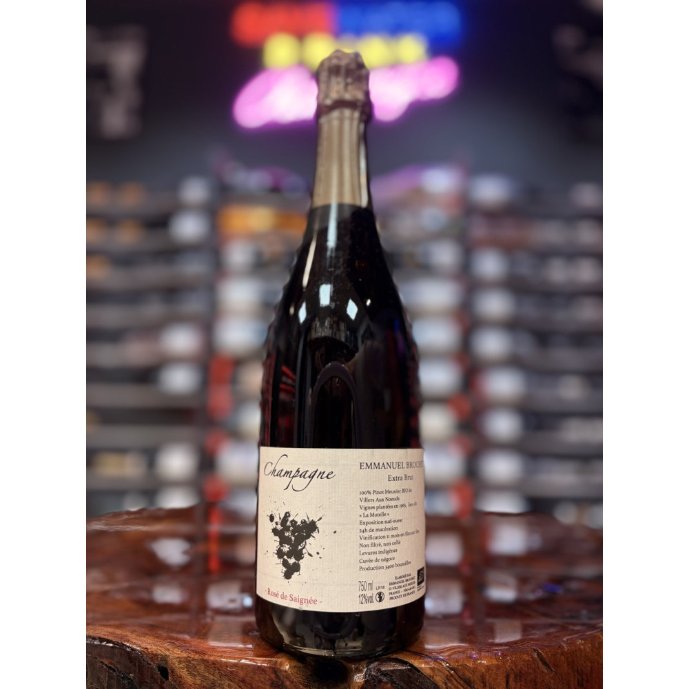 Champagne Rosè De Saigneè Extra Brut Emmanuel Brochet