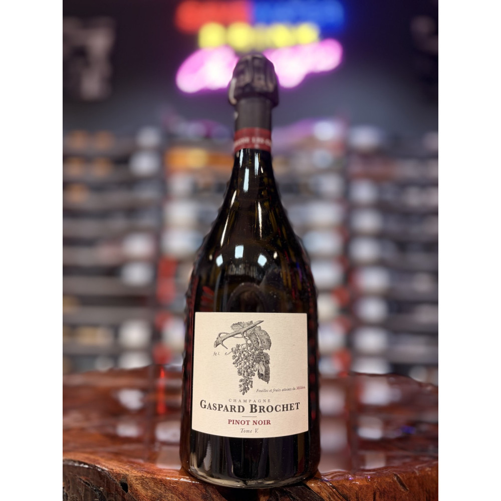 Champagne Pinot Noir Tome V Gaspard Brochet
